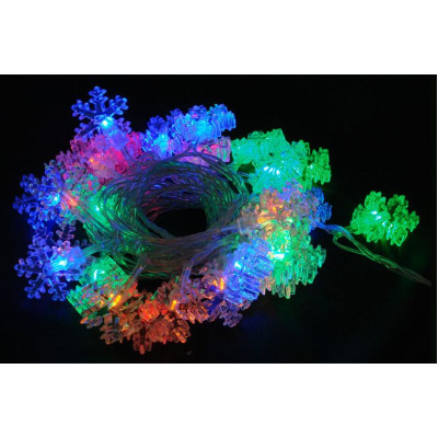 101576 Электрогирлянда ' Снежинки' SF-100-5-MC