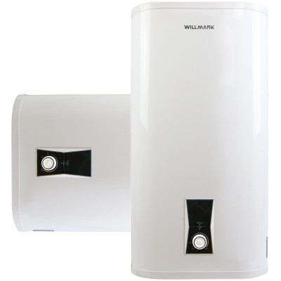 Водонагреватель WILLMARK WHH-50F-2 (50л, универсальный, 2000Вт, max темп 77С, автооткл., нерж.сталь)