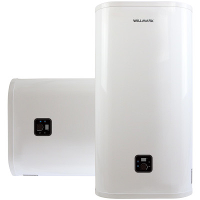Водонагреватель WILLMARK WWH-80WFS U PRO (80л, 2000Вт, нерж.сталь, универс.монтаж, 7лет гар. на бак)