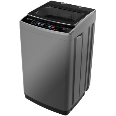 Стиральная машина WILLMARK WMA-892GD (автомат, 8кг, верт.загрузка, стекл.крышка, 2 нал. отв., серая)