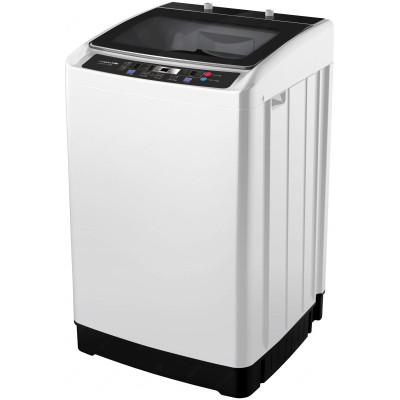 Стиральная машина WILLMARK WMA-1072GW (автомат, 10кг, 8прог., верт.загр., стекл.крышка, 2 нал. отв., бел)