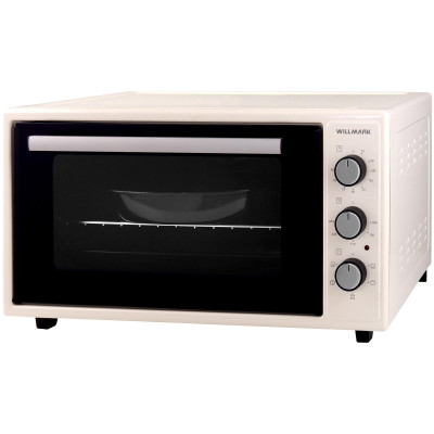 Мини-печь WILLMARK WOF-505B (50л, эмал.внутр.поверх, конвекция, лампа, таймер, беж., 1700Вт)