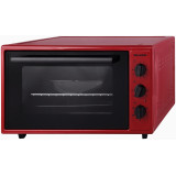 Мини-печь WILLMARK WOF-505R (50л, эмал.внутр.поверх, конвекция, лампа, таймер, красн., 1700Вт)