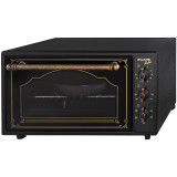 Мини-печь WILLMARK WOF-505BLR (50л, эмал.внутр.поверх, конвекция, лампа, таймер, ретро-черн., 1700Вт)