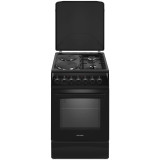 Плита комбинированная WILLMARK CS-5624 (2 газ./2 эл, эл.дух., таймер, ящик, эл.подж, газ контр, 50х60)