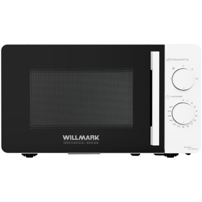 Микроволновая печь WILLMARK WMO-281XW (20л, 700Вт, 5 уров.мощности, разморозка, механич.ПУ, белый)