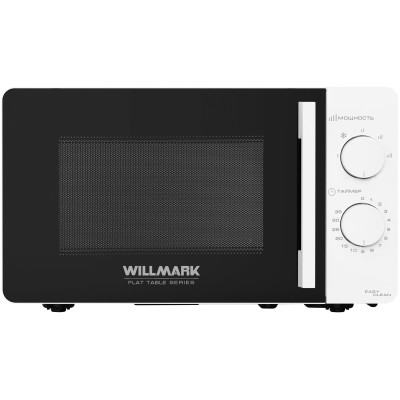 Микроволновая печь WILLMARK WMO-201MWF (20л, 700Вт, без поворот.стола, 5 уров.мощн, размороз, механ.ПУ)